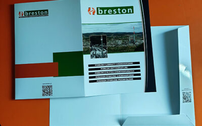 teczka ofertowa dla firmy Breston