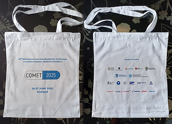 torby bawełniane na konferencję Comet 2025