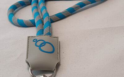 smycz okrągła ZZ Enea SYNERGIA, tkana, z tłoczonym logo na końcówce pcv