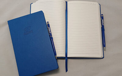 Notes 252 kartkowy ADM 2026 r, z okładką w kolorze wg pantone