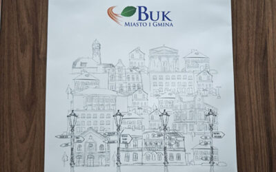 torba papierowa lakierowana dla miasta Buk